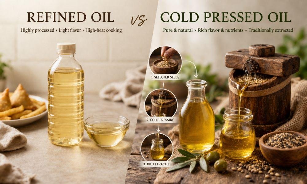 Cold-Pressed vs Refined Oils: Which One Is Better for Your Health?